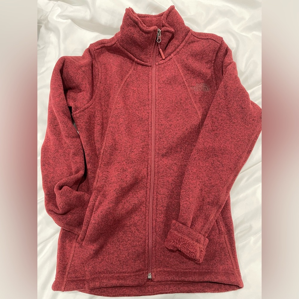 The North Face sweater jacket